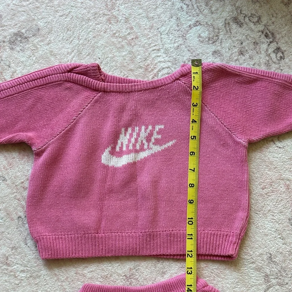 Vintage Rare Nike Pink Baby Knit Set